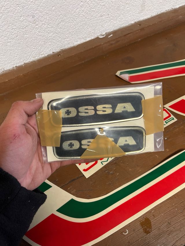 Vinilos/Pegatinas Originales Ossa 350 MAR