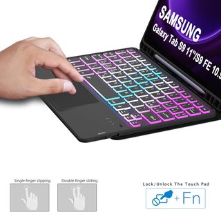 Custodia con tastiera per Samsung Galaxy Tab