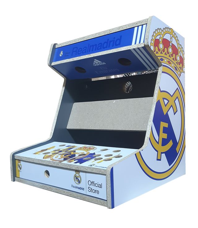 Mueble Arcade Bartop Real Madrid