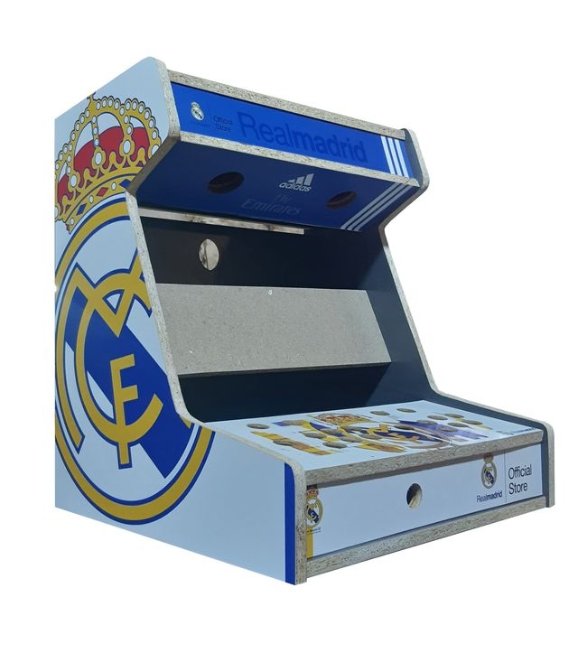 Mueble Arcade Bartop Real Madrid