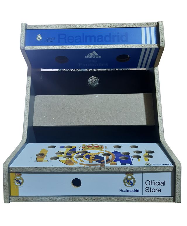Mueble Arcade Bartop Real Madrid