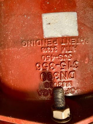 Acoplamiento antitracción DN300. 315/356