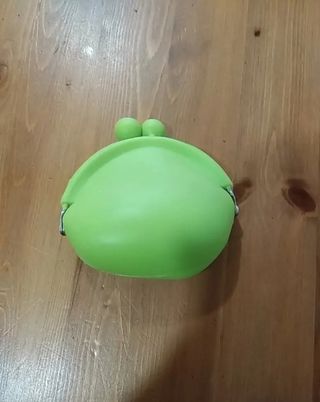 Monedero pequeño verde