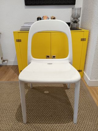 Sillas Ikea blancas polipropileno reforzado