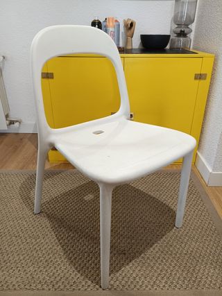 Sillas Ikea blancas polipropileno reforzado