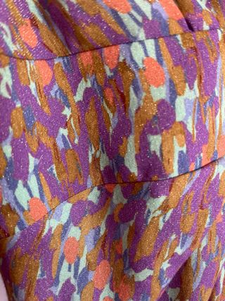 Vestido fiesta multicolor