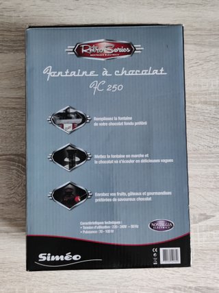 Fontana di cioccolato Simeo FC 250 (Nuovo)