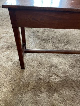 Mesa madera 2 cajones