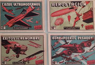 Álbumes de cromos antiguos 