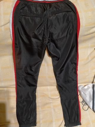 Chándal Lacoste M - Negro/Rojo