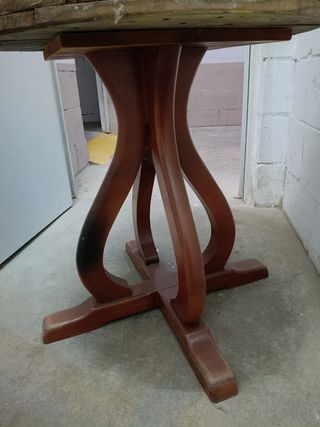 Rulo cable bobina madera