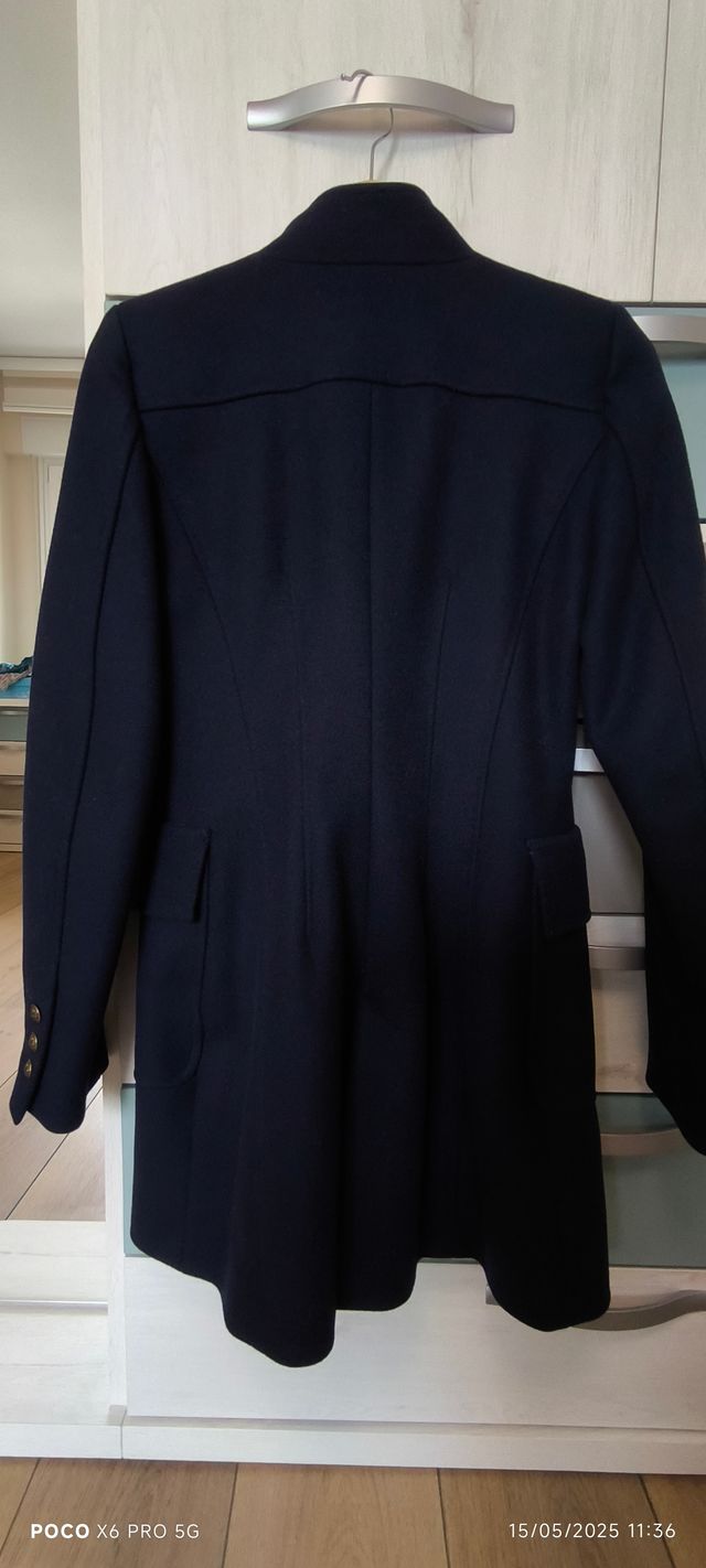 Abrigo azul Zara Woman