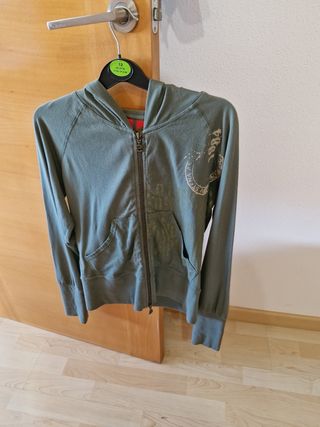 Sudadera Desigual verde oliva talla 6