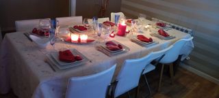 Mesa de comedor extensible