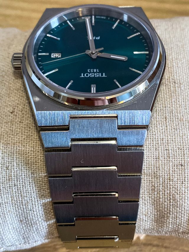Tissot prx 40mm quartz green