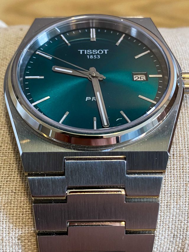 Tissot prx 40mm quartz green