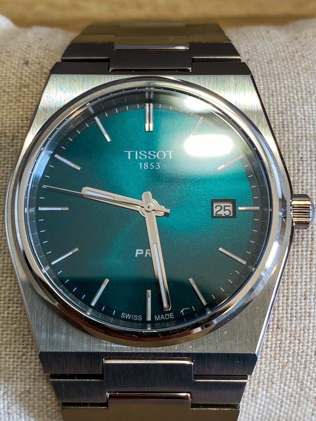 Tissot prx 40mm quartz green