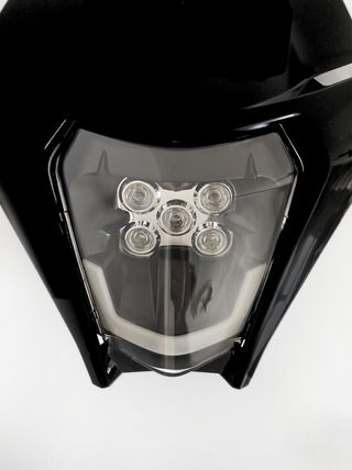 CARETA KTM LED, PUÑOS PROTAPER PORTAMATRICULAS LED