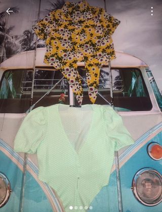 Lote camisas cortas Zara shein