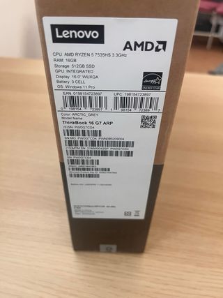 Lenovo ThinkBook 16 G7 ARP Gris