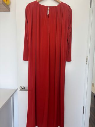 Vestido Cardié color Teja- boda o noche