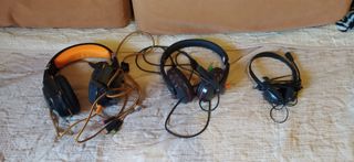 3 auriculares gamer