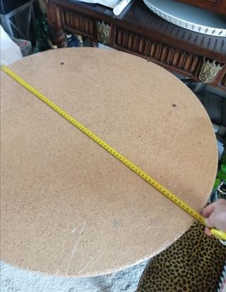 Mesa camilla redonda 70cm - de madera