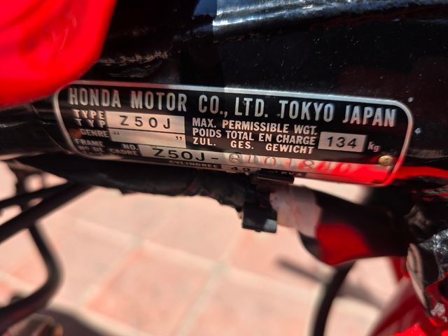 Honda monkey z50 original japan