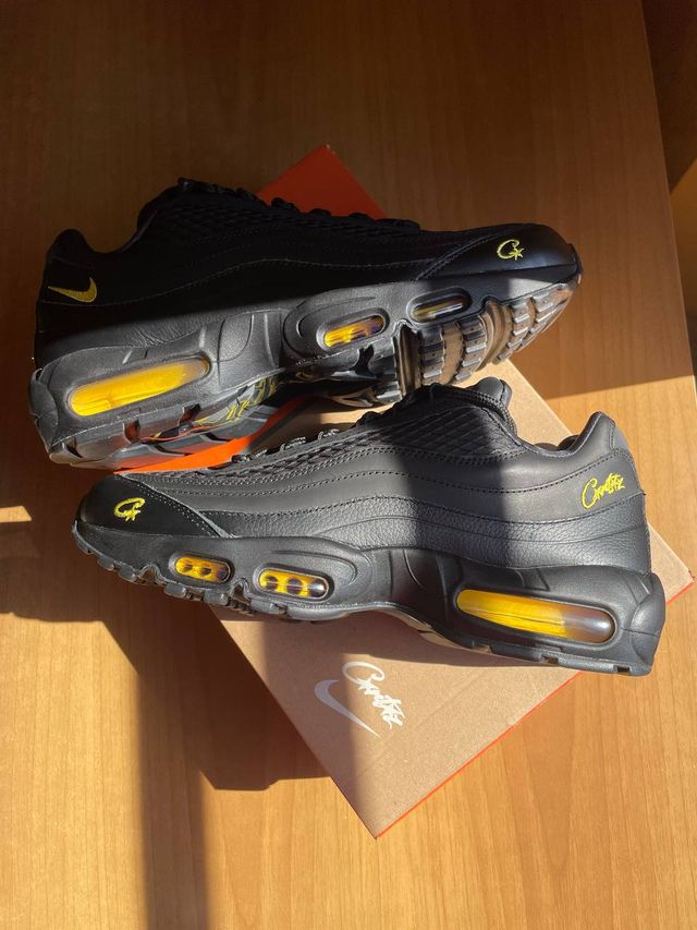 Nike Air Max 95 Corteiz Honey Blacks EU 45 Nuove