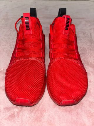 Zapatillas de running Puma Enzo Weave Rojo y Negro