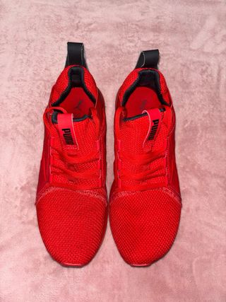 Zapatillas de running Puma Enzo Weave Rojo y Negro