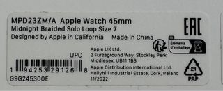 Cinturino Apple Watch 45 mm 