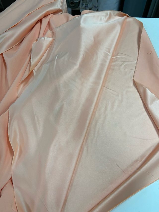 Tessuto Raso Rosa - 1,5 mt