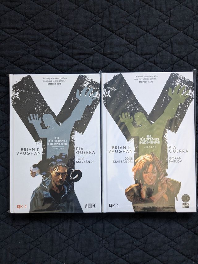 Cómic novela gráfica y el último hombre. 1 y 2