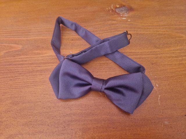 Papillon grigio scuro NaraCamicie