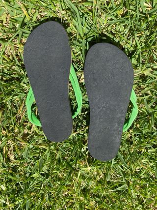 Infradito verde fluo