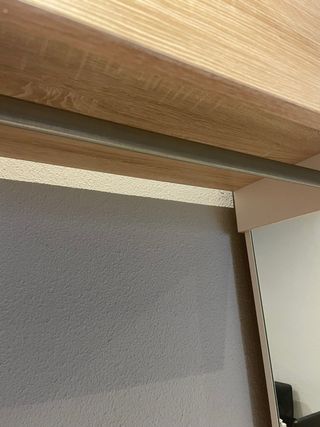 Mueble recibidor con espejo