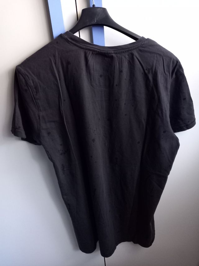 T-shirt uomo Gaudi taglia L grigio scuro