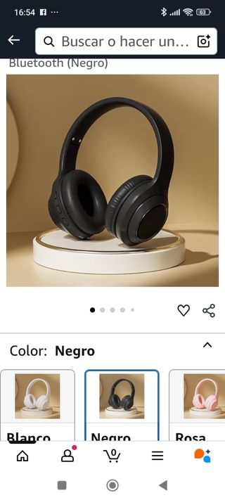 Auriculares inalámbricos MS con radio