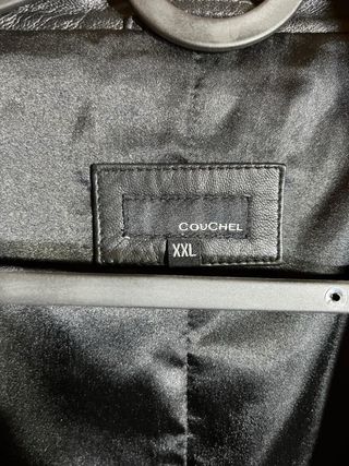 Chaqueta piel de cordero negra