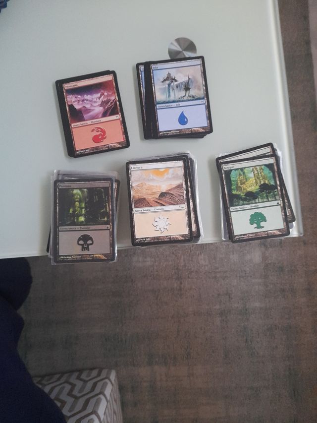 Cartas Magic: Tierras básicas