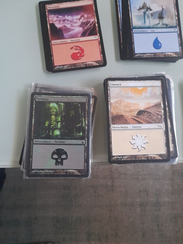 Cartas Magic: Tierras básicas