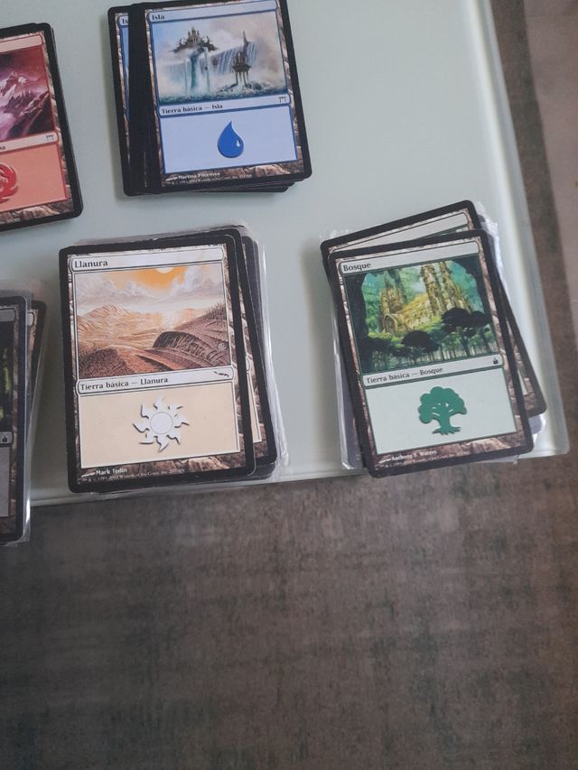 Cartas Magic: Tierras básicas