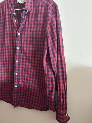 Camisa cuadros H&M - Talla M