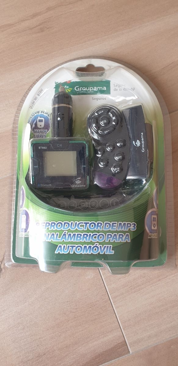 Reproductor de MP3 inalámbrico para automóvil