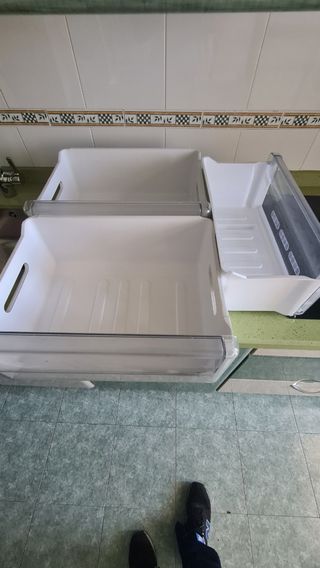 Cajones  de congelador frigorífico whirlpool