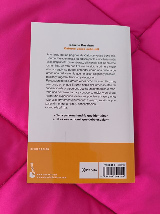 Catorce veces ocho mil. Edurne Pasaban