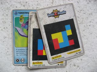 cartas sueltas Invizimals álbum I año 2013