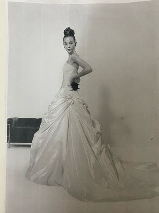 Vestido novia Rosa Clará