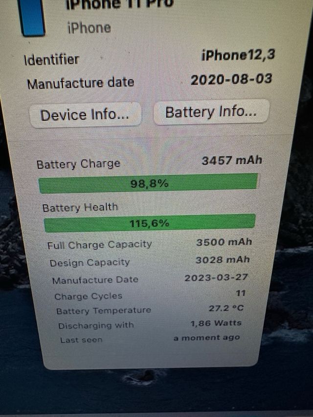 Iphone 11 Pro 256GB Blanco